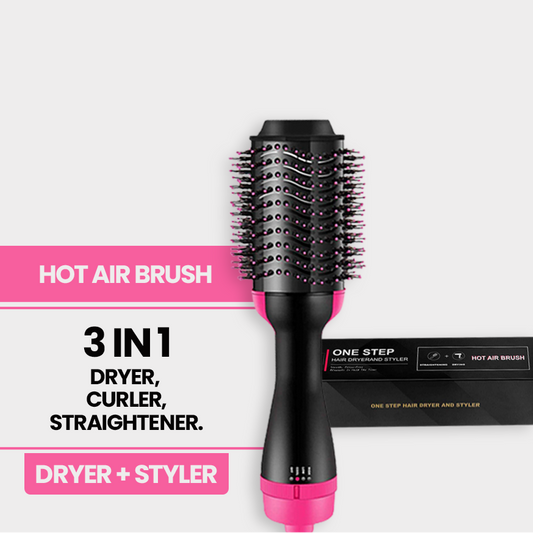 One-Step Hot Air Brush Dryer & Straightener