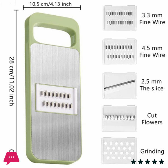 5-in-1 Vegetable & Fruit Slicer / Cutter