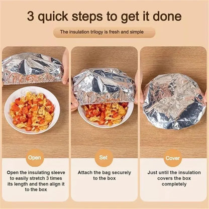 Silicone Baking Mat & Reusable Foil Covers Set