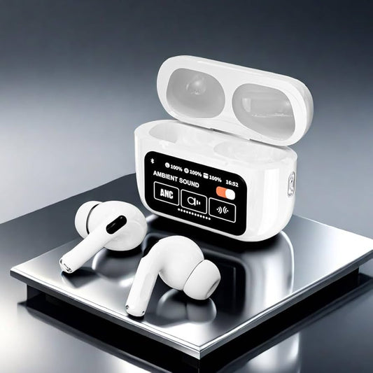 A9 Pro Wireless Earbuds with Touch Screen ANC& ENC