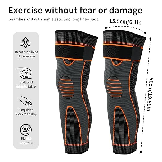 Compression Knee Full Pads (2 PCS) – FREE Delivery