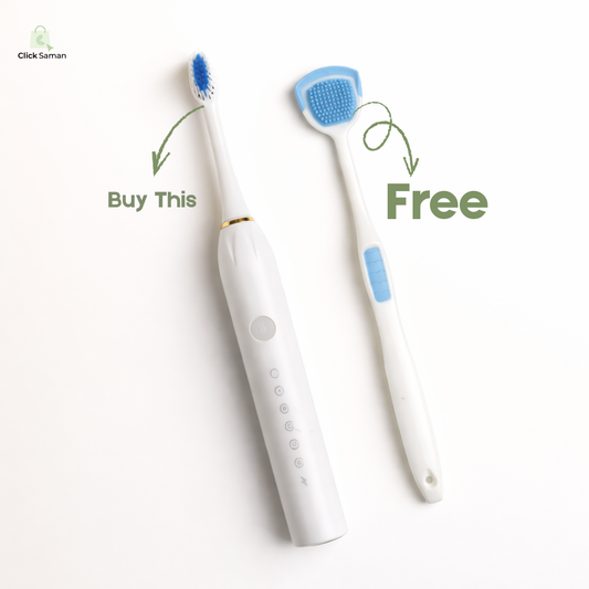 X3 Sonic Electric Toothbrush + Free Tongue Cleaner