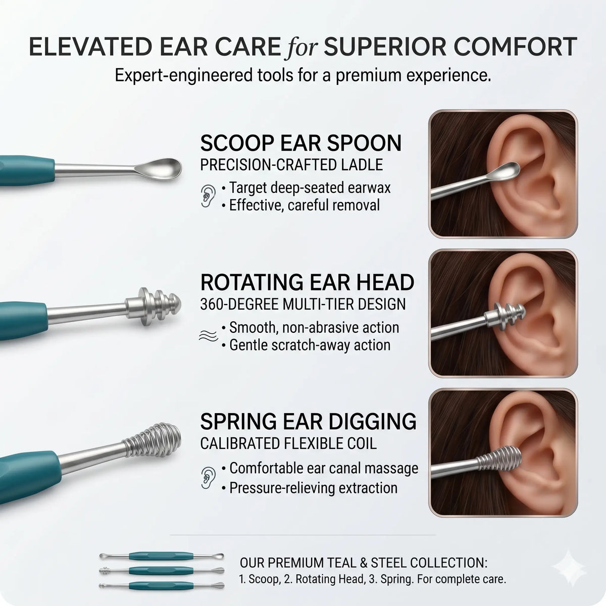 Complete Head-to-Toe Grooming Bundle | Premium Nail Care & Ear Care Kit