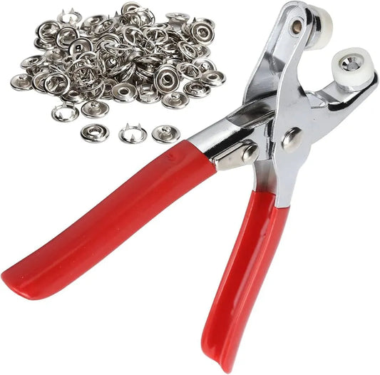 Metal Tich Button Kit 50 Pairs Click Saman - Click Saman