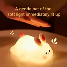 Cute Rabbit Silicone Lamp | Delivery Free