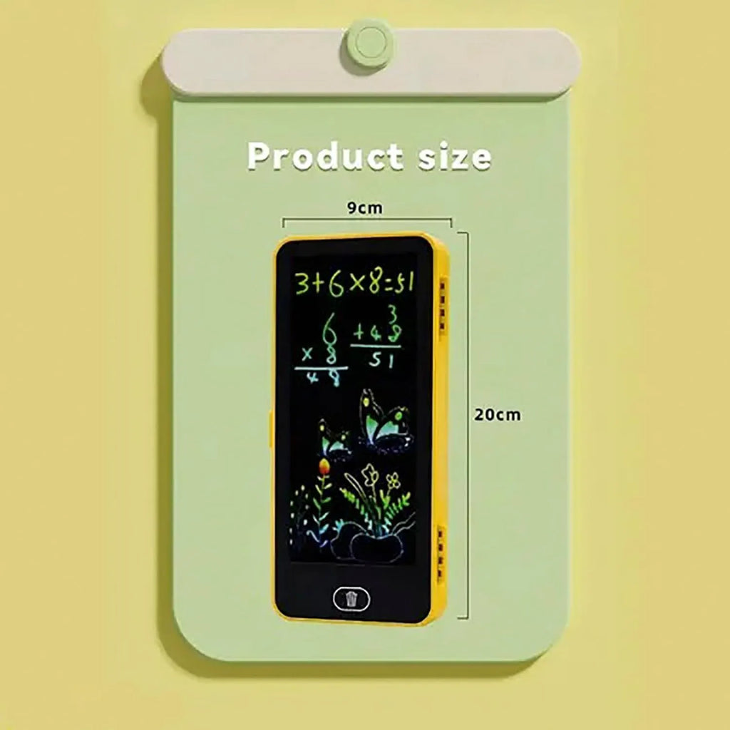 2-in-1 Kids School & Creative Bundle - Premium Insulated Glass Bottle & LCD Drawing Pencil Case