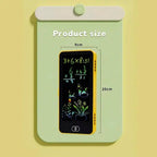 2-in-1 Kids School & Creative Bundle - Premium Insulated Glass Bottle & LCD Drawing Pencil Case