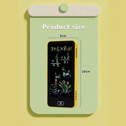 2-in-1 Kids School & Creative Bundle - Premium Insulated Glass Bottle & LCD Drawing Pencil Case