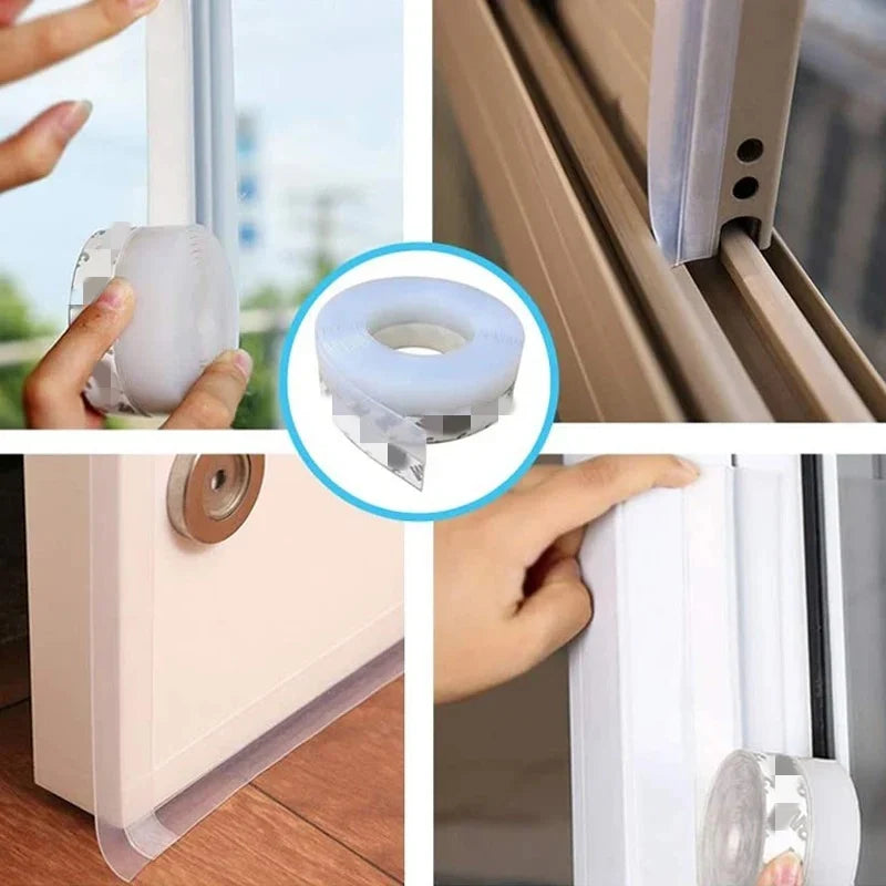 Weatherproof 3-Meter Door Sealing Tape