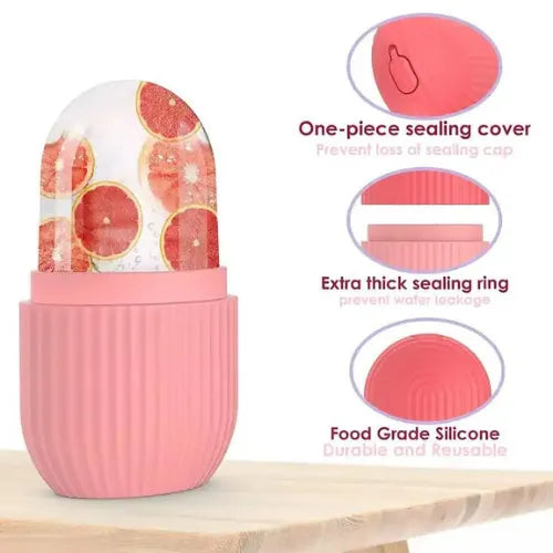 Silicone Face Ice Roller  Click Saman ( Random Colour )