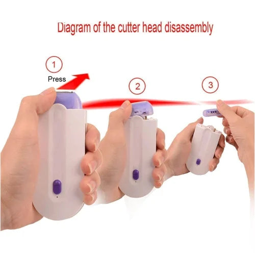 Rechargeable Yes! Finishing Touch Hair Removal Machine - A Smooth & Pain Free Hair Remover