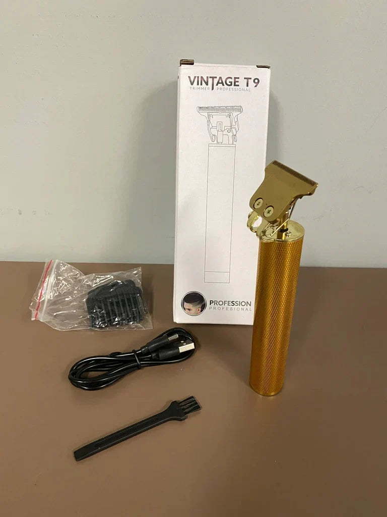 Vintage T9 Professional Cordless Hair Trimmer & Beard Clipper