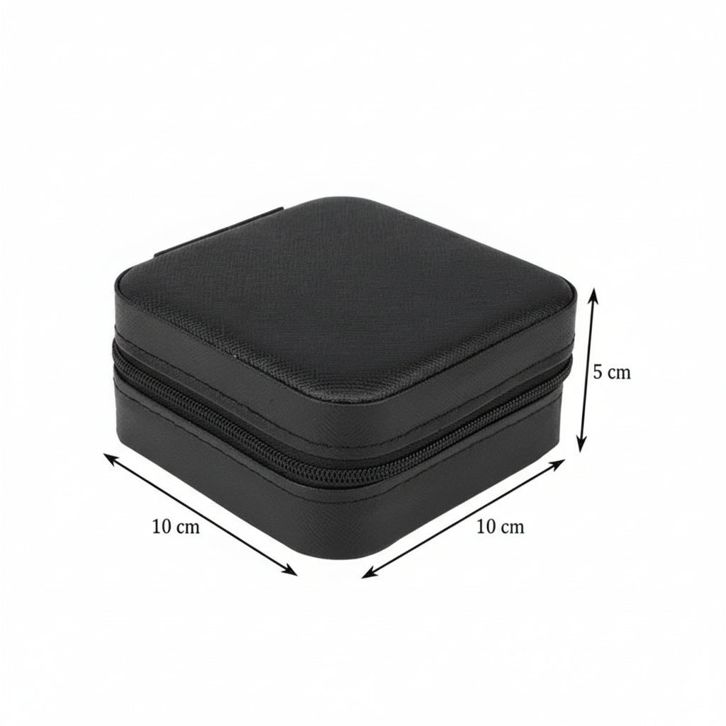 Portable Travel Jewellery Storage Box random colour