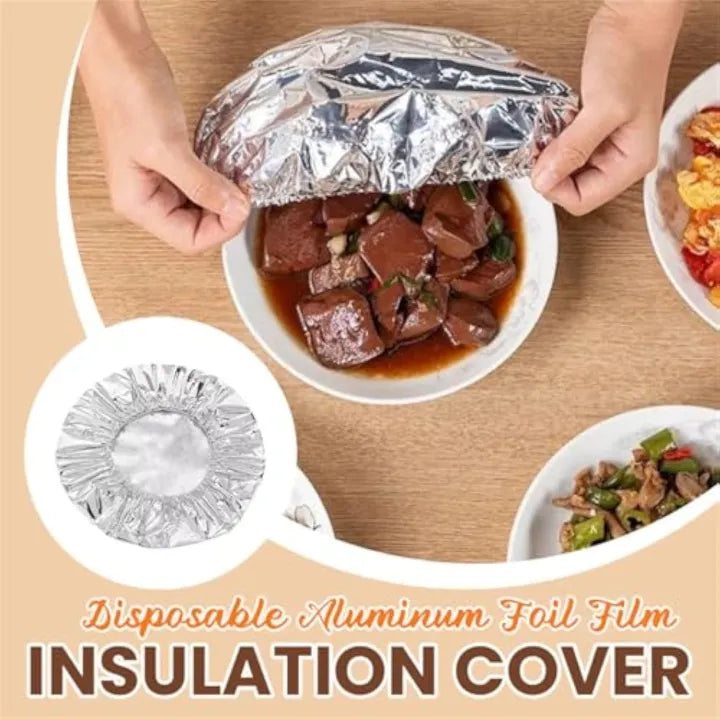 Silicone Baking Mat & Reusable Foil Covers Set